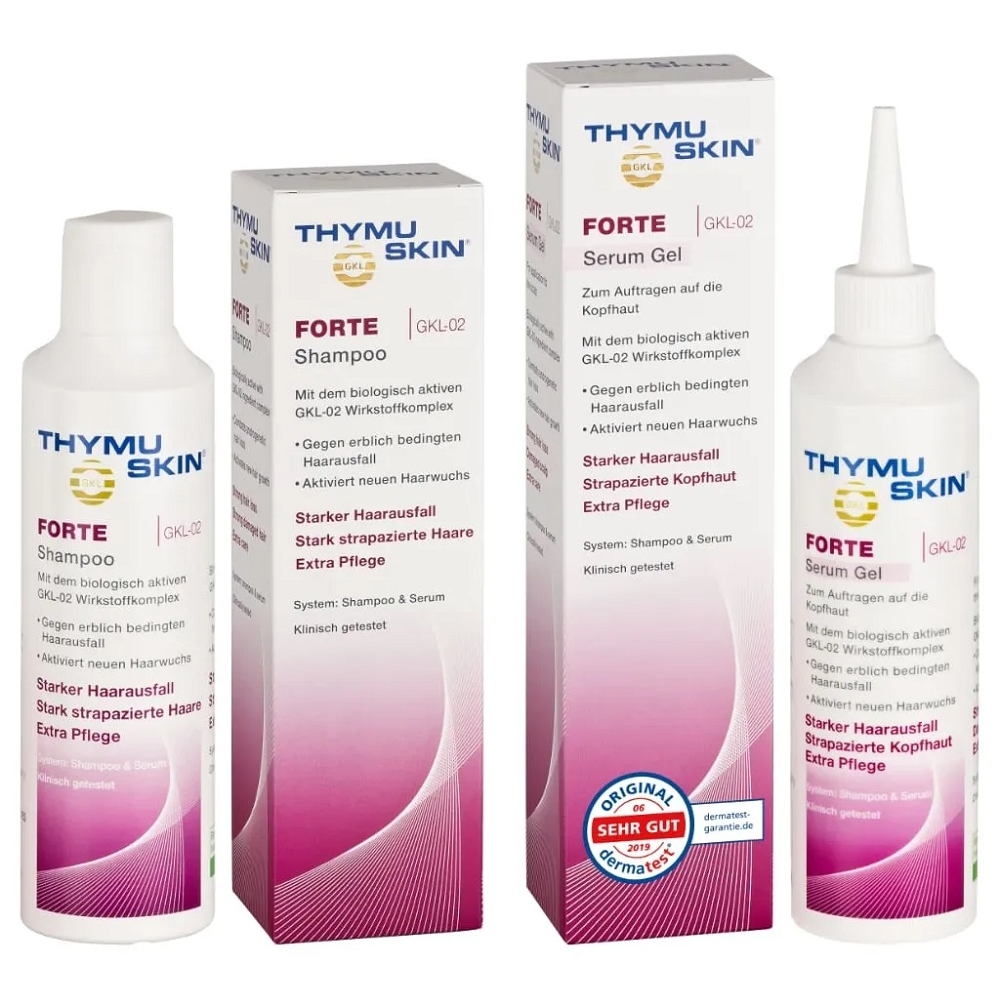 THYMUSKIN Forte Set 100ml-200ml<br>Πολύ Ισχυρή Τριχόπτωση